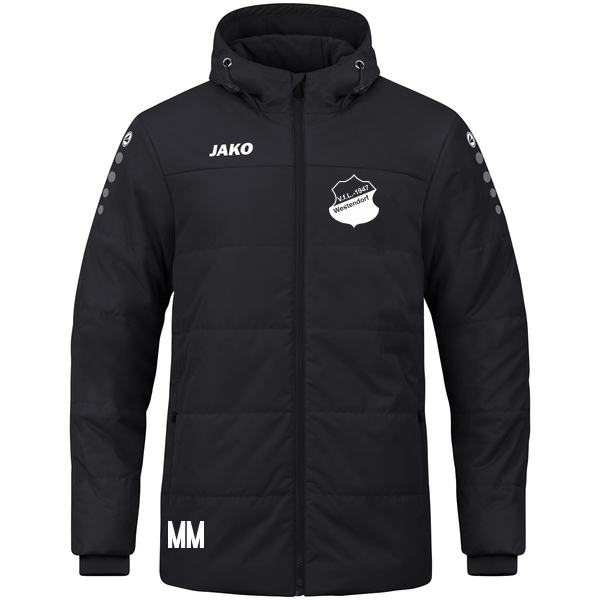 Coachjacke Team mit Kapuze 