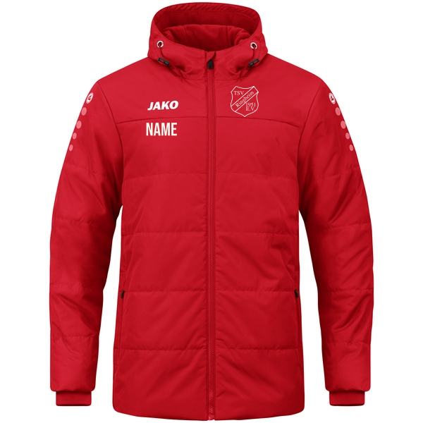 Coachjacke Team mit Kapuze 