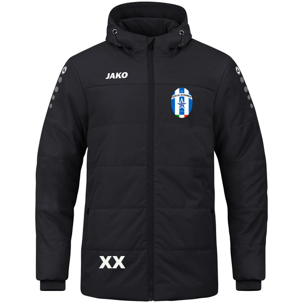 Coachjacke Team mit Kapuze 
