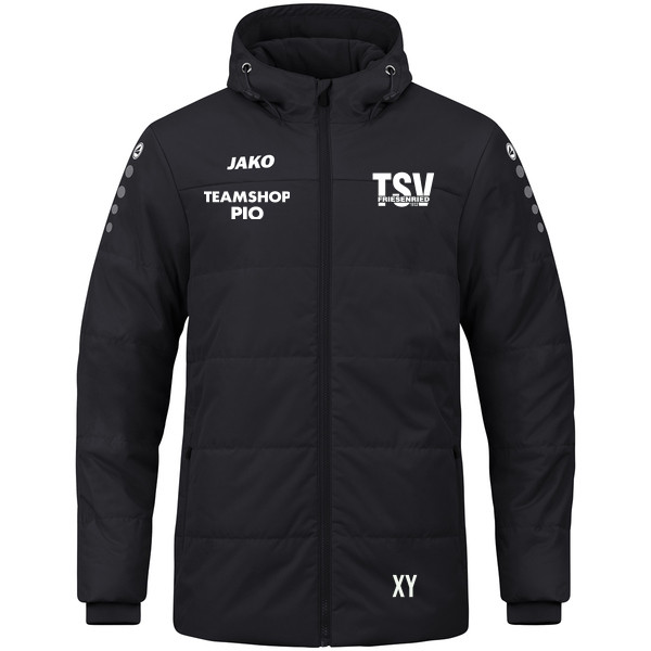 Coachjacke Team mit Kapuze 