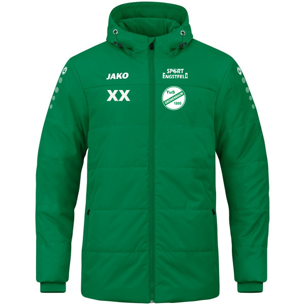 Coachjacke Team mit Kapuze 