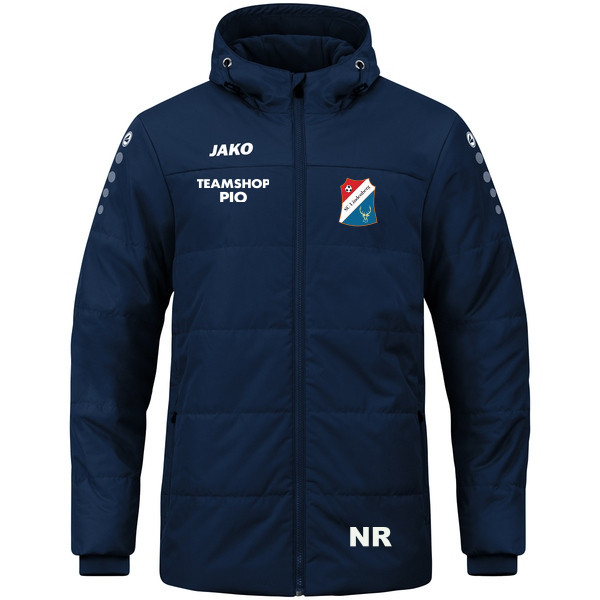 Coachjacke Team mit Kapuze 