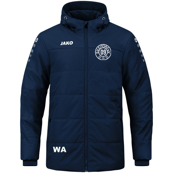 Coachjacke Team mit Kapuze 