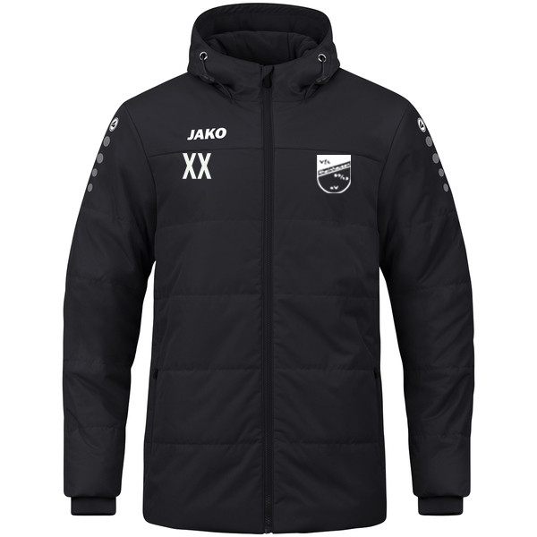 Coachjacke Team mit Kapuze 
