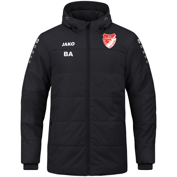 Coachjacke Team mit Kapuze 