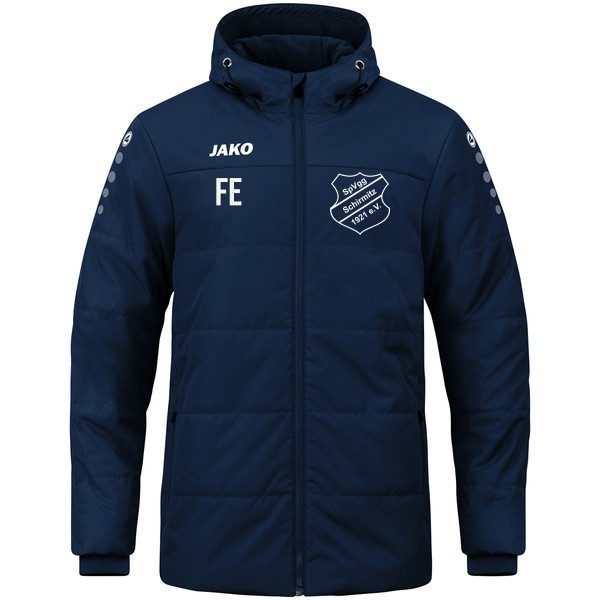 Coachjacke Team mit Kapuze 