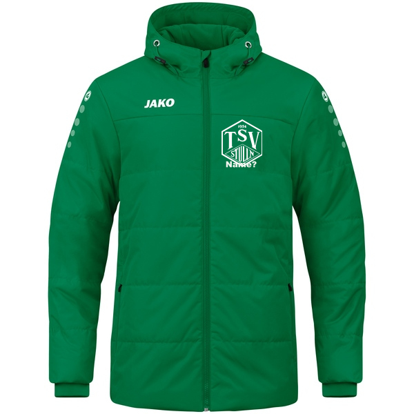 Coachjacke Team mit Kapuze 
