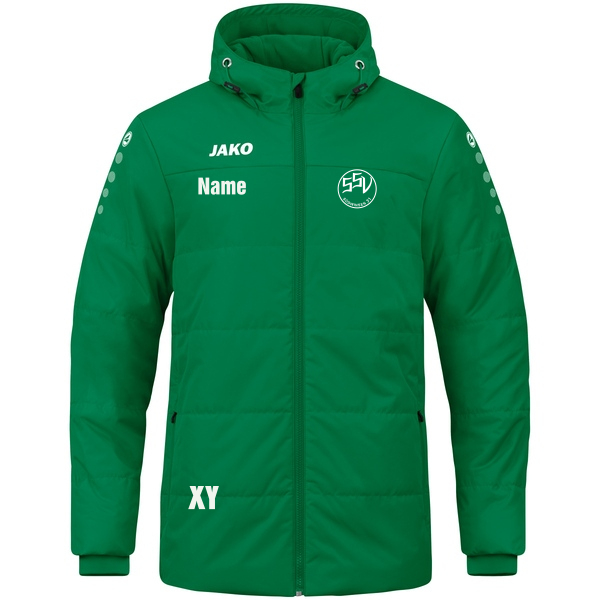 Coachjacke Team mit Kapuze 