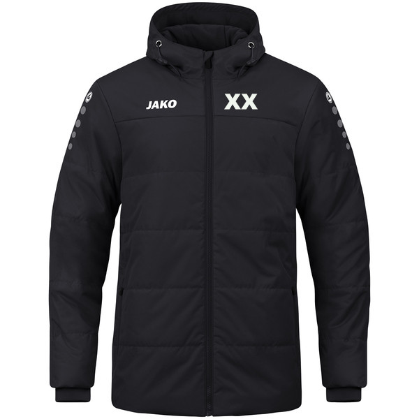 Coachjacke Team mit Kapuze 