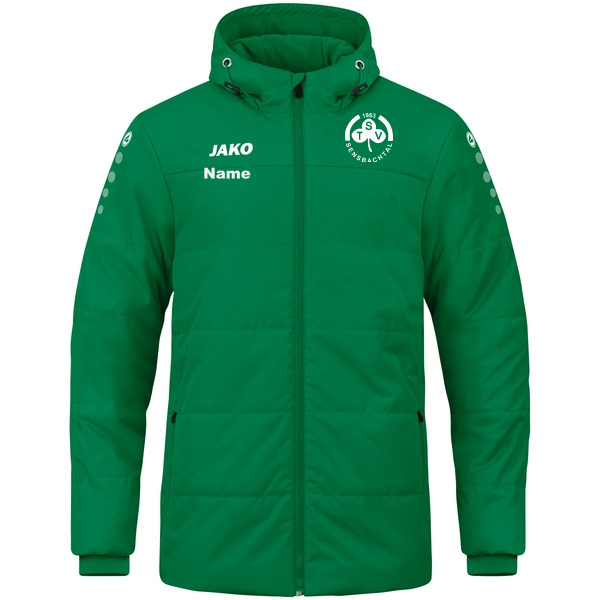 Coachjacke Team mit Kapuze 