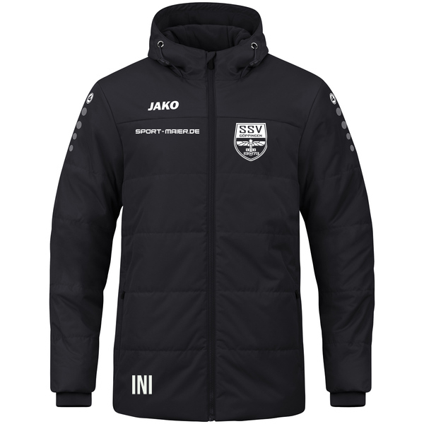 Coachjacke Team mit Kapuze 
