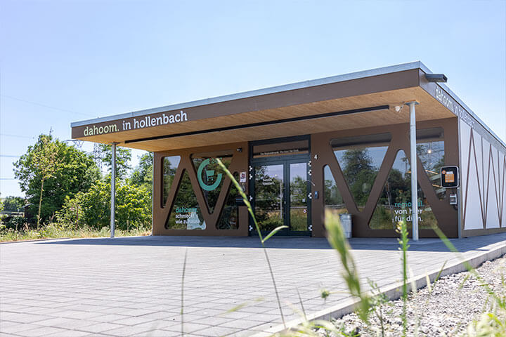 Der Dahoom-Regionalmarkt in Hollenbach