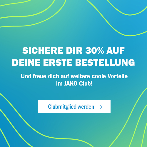 Sichere dir 30 Prozent Rabatt auf deine erste Bestellung und werde Teil des JAKO Clubs